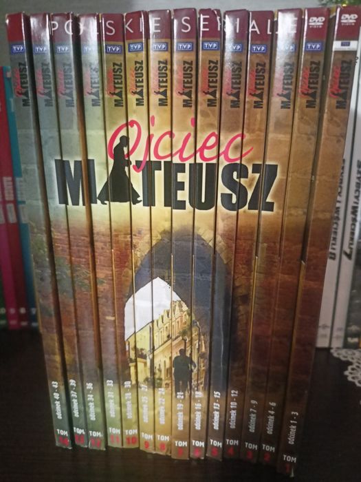 Ojciec Mateusz dvd z książką