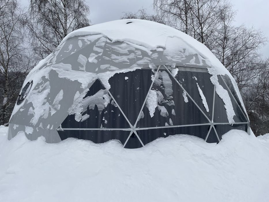 Glamp, namiot sferyczny, 7 m, wersja Kanadyjska