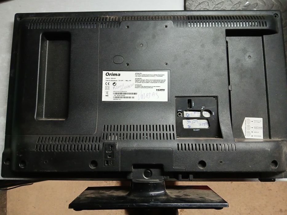 PEÇAS - TV LED 24" - Orima OR24265 (Vestel) - Fonte 17IPS61-3