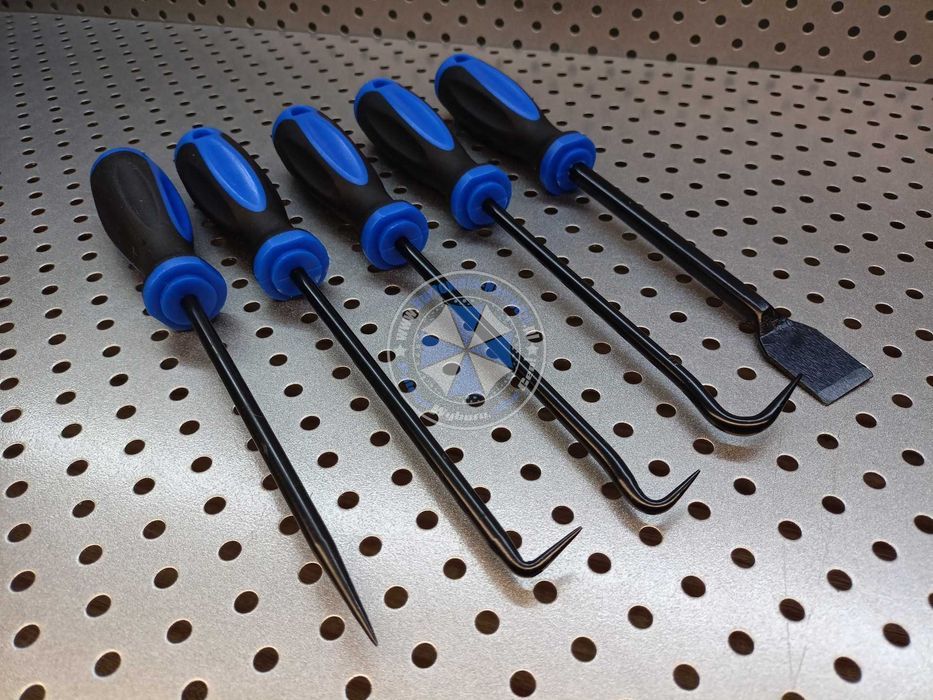 Śrubokręty haczykowe, haczyki do oringów uszczelek 9-elementów