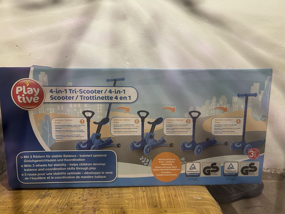 Hulajnoga trojkolowa