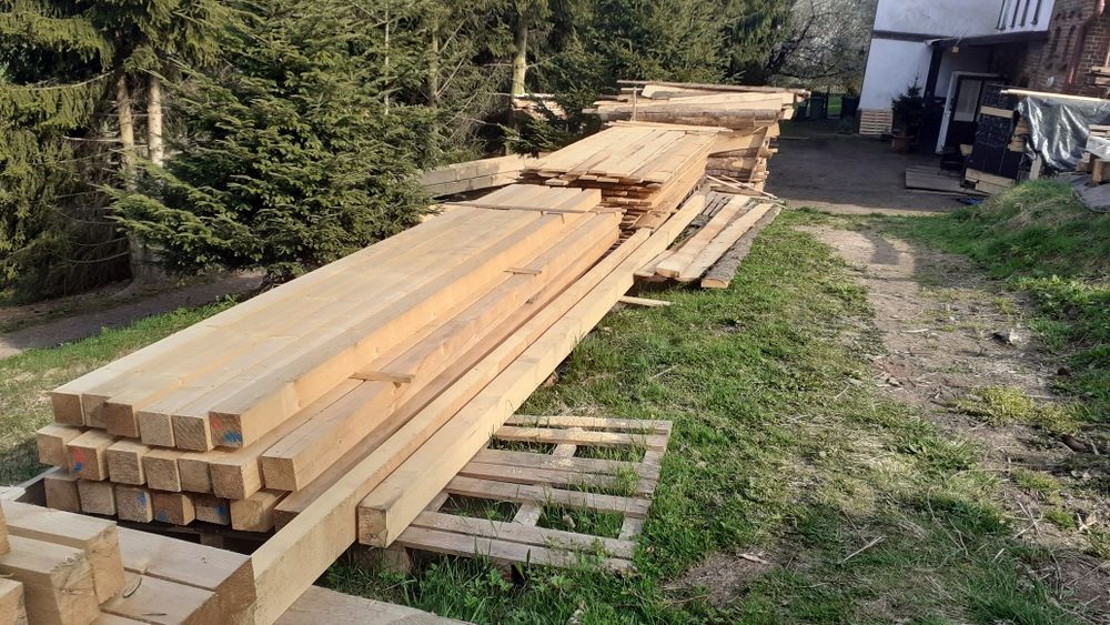 Kantówki przesuszone