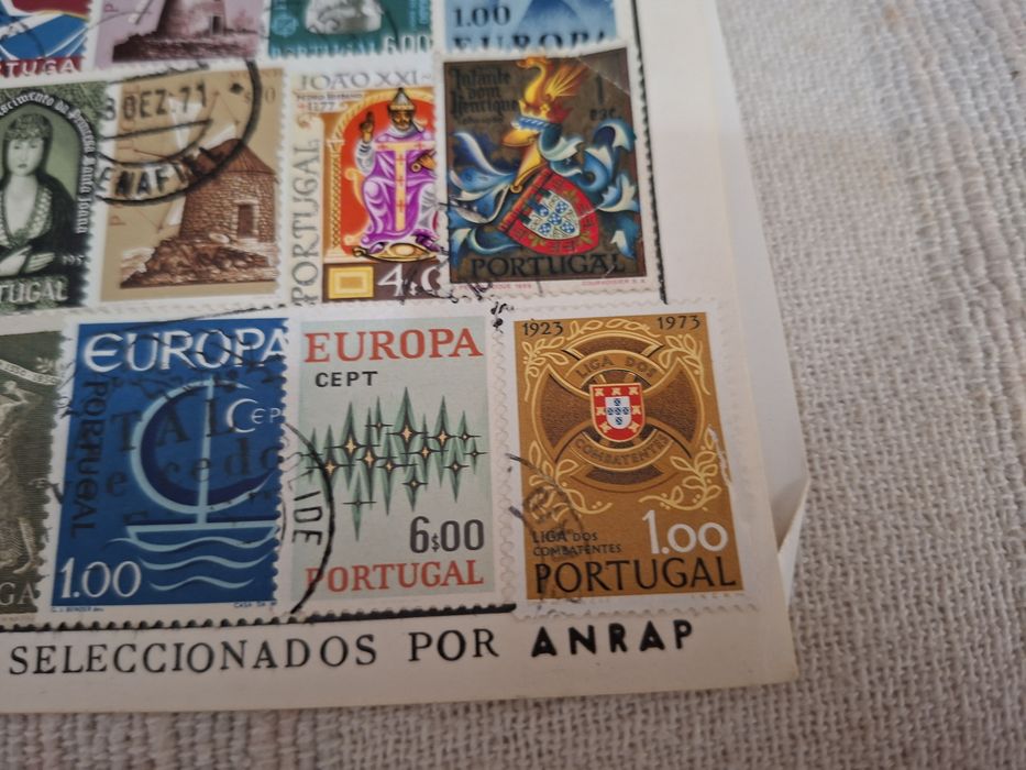 18 selos portugueses
