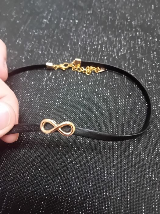 Choker na szyję nieskończoność. Stan bardzo dobry.