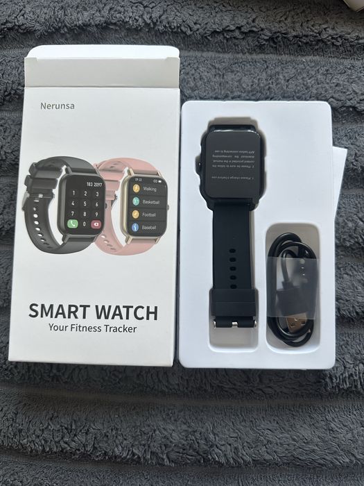 Смарт годинник Nerunsa Smart Watch black для чоловіків та жінок