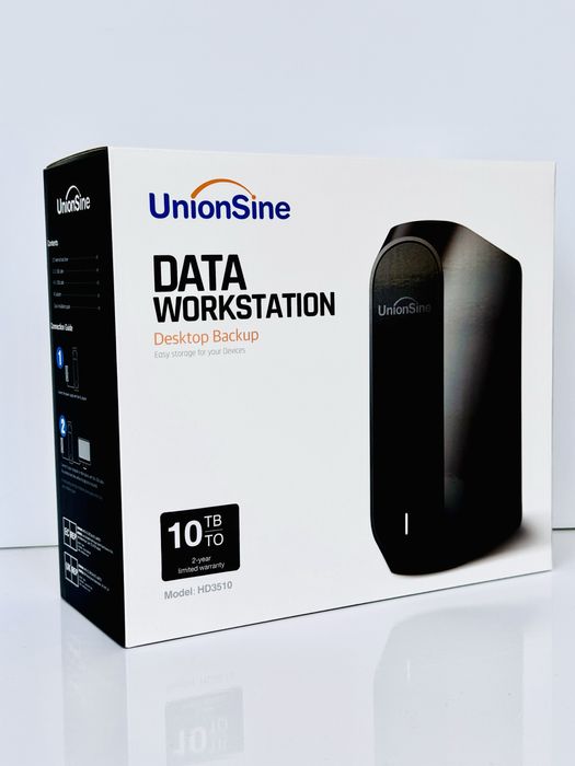 Зовнішній жосткий диск Накопичувач UnionSine 10 ТБ HD3510