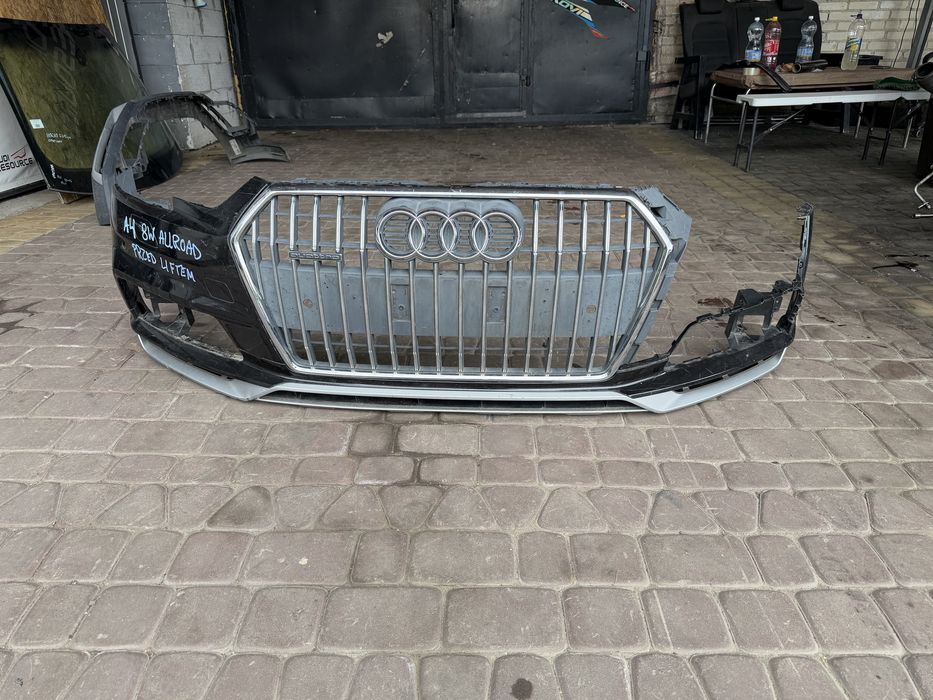 Бампер передній Audi A4 B9 Allroad до рест 2016-2019 рік алроуд Ауді