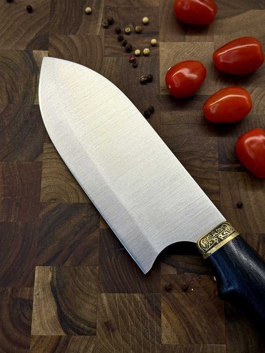 Кухонна сокира Серб KN186 сталь 65Х13 Кухонный топорик подарочный