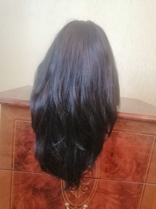 Продам перука(60 см) та шиньйон(~54 см) )