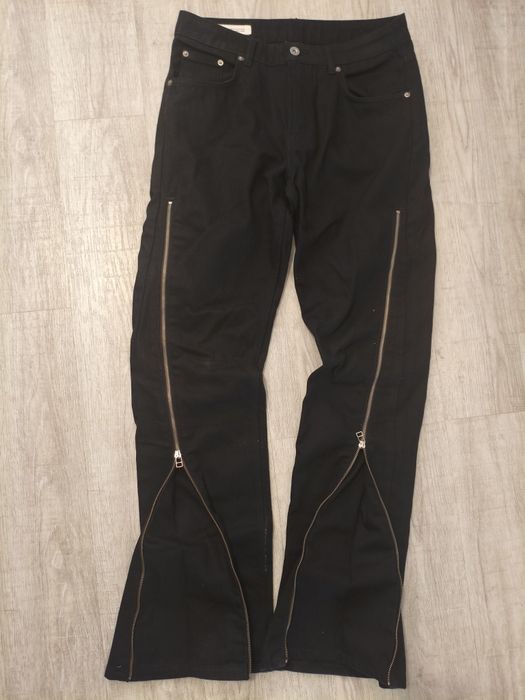Zara Flared Jeans Zip