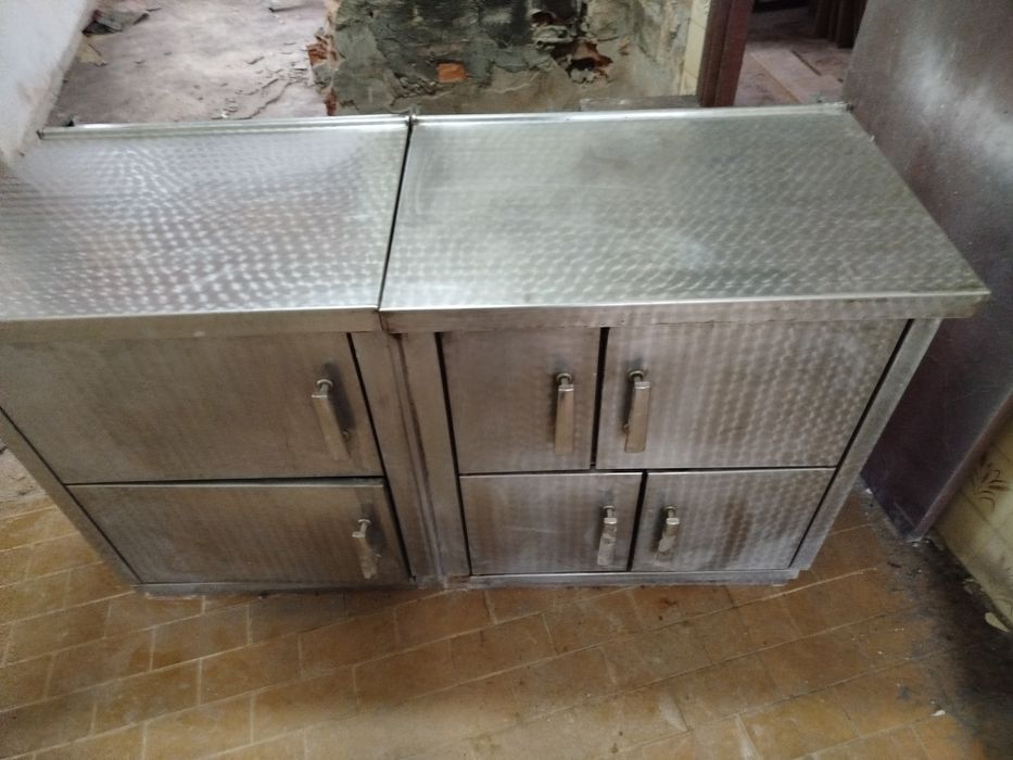 Fogão de lenha e gás