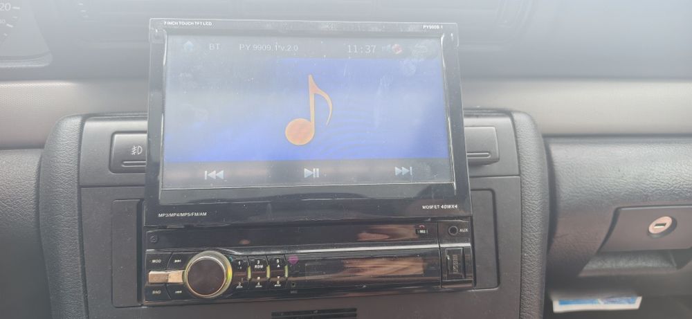 Radio 1 din wysuwane Peiying