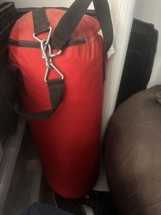 Saco de boxe sem danos