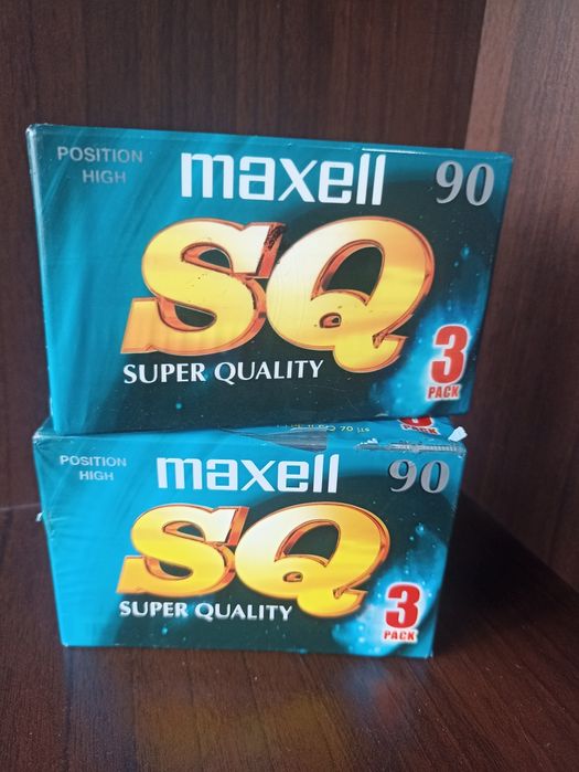 Cassetes Maxell SQ