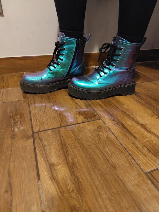 Kozaki ccc holo holograficzne 39 jak martens
