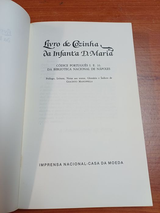 Livro de Cozinha da Infanta D. Maria