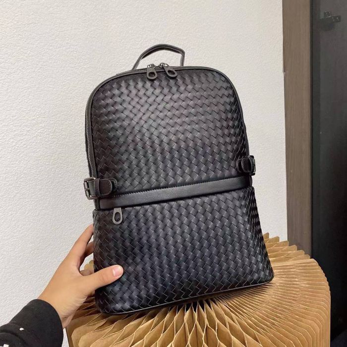 Мужской кожаный рюкзак bottega veneta чоловічий шкіряний рюкзак ботега