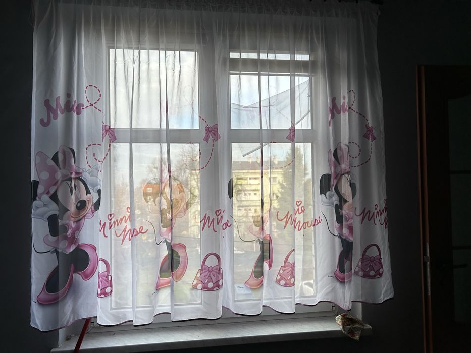Firana z motywem Myszki MINNIE z Disneya