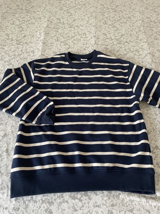 Camisola Zara nova riscas azul e branca