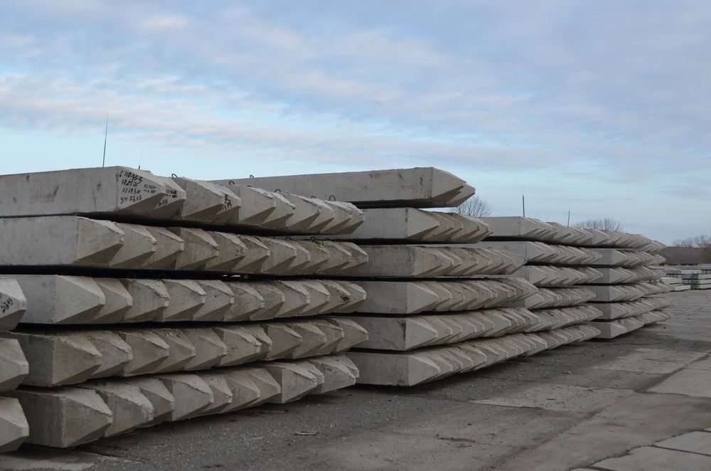 ПАЛІ залізобетонні довжиною від 5м до15м.Найнижчі ціни!