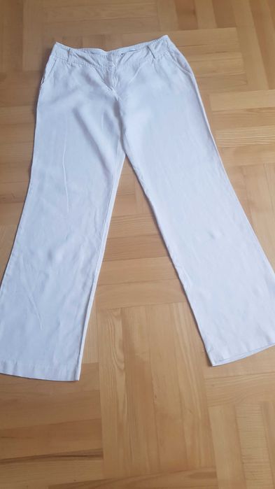 Spodnie lniane damskie rozmiar 40