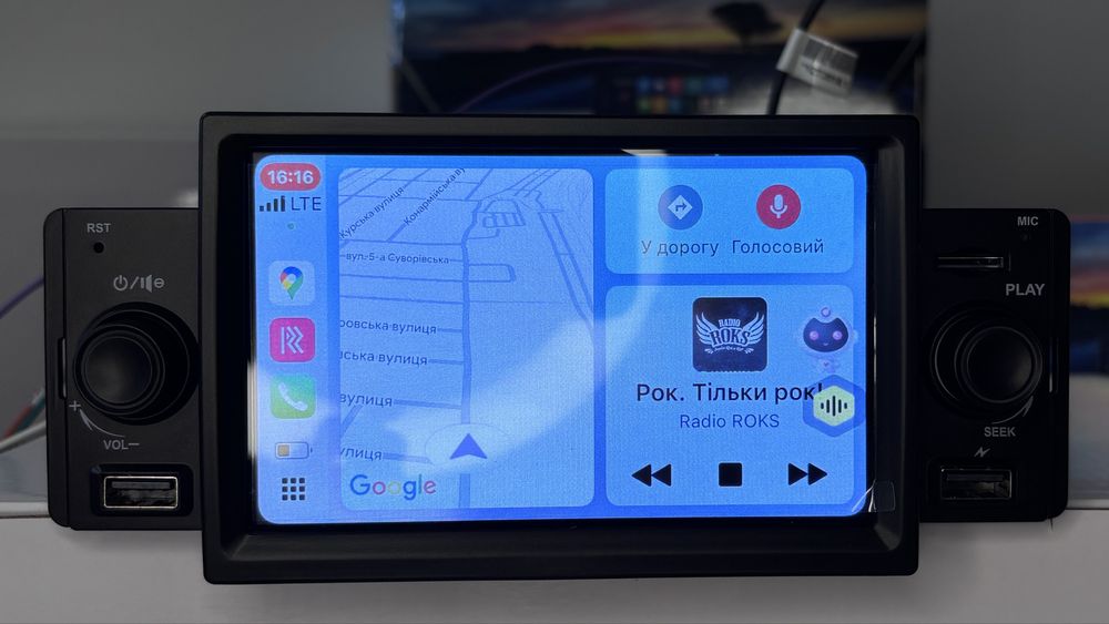 1din андроїд магнітола,2/32,дисплей 5" 800*480