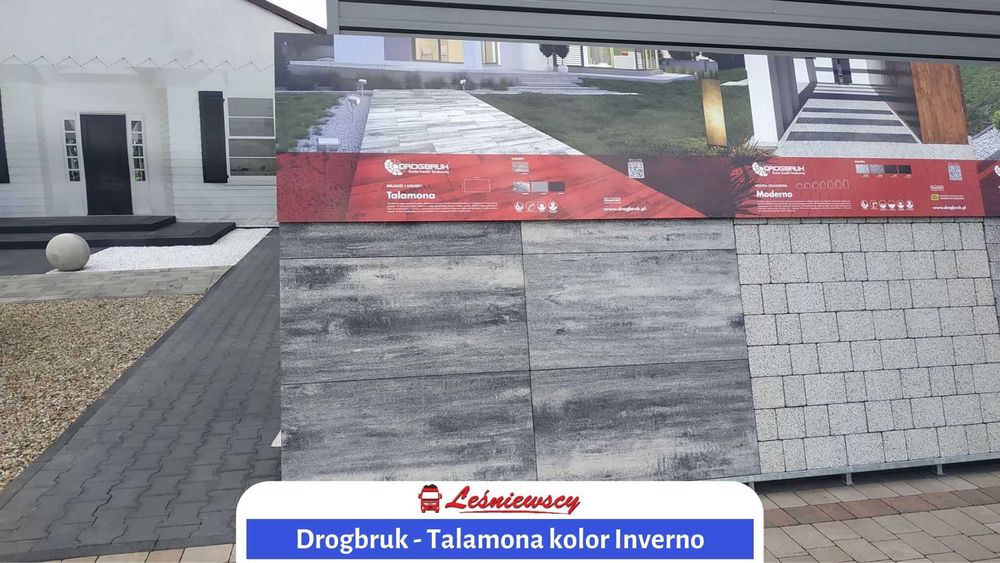 Płyta betonowa Talamona Inverno 100x50x6 DROGBRUK KURIER