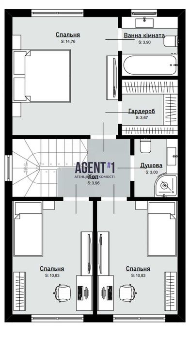 Супер Дуплекс 118кв.м. у Крюківщині біля Характер Парку