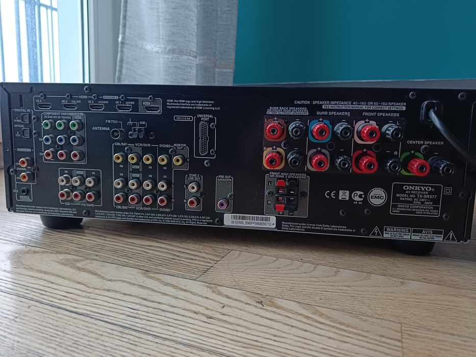 Amplituner Onkyo TX-SR577 czarny