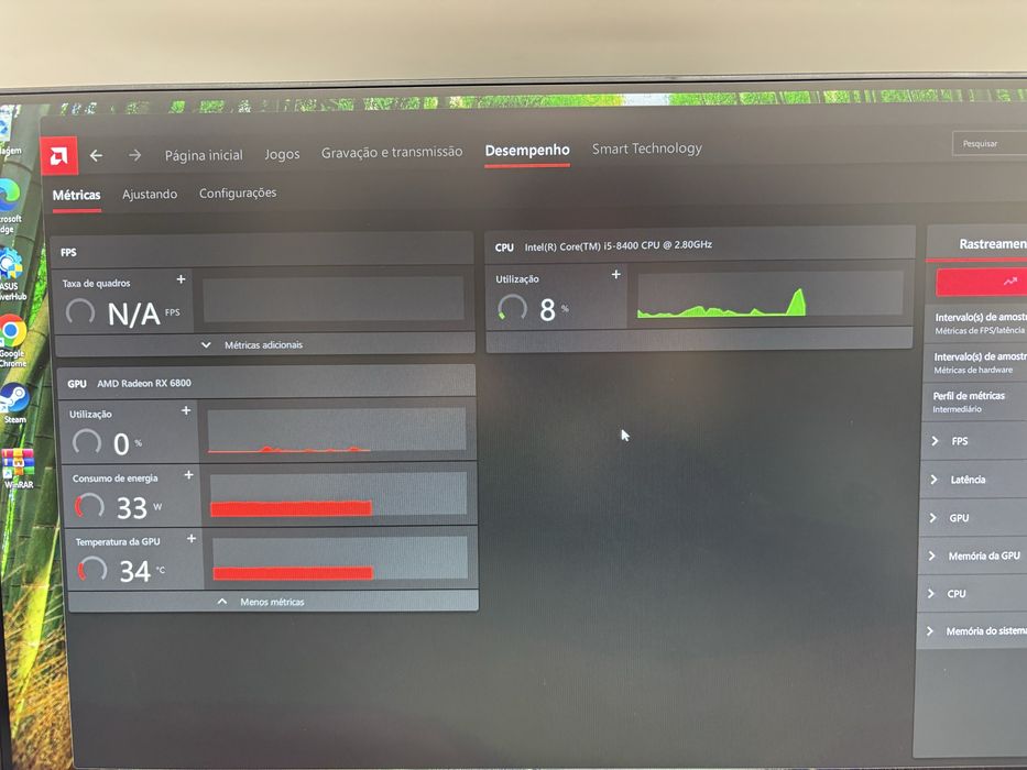 Computador Gaming i5 com AMD RX 6800