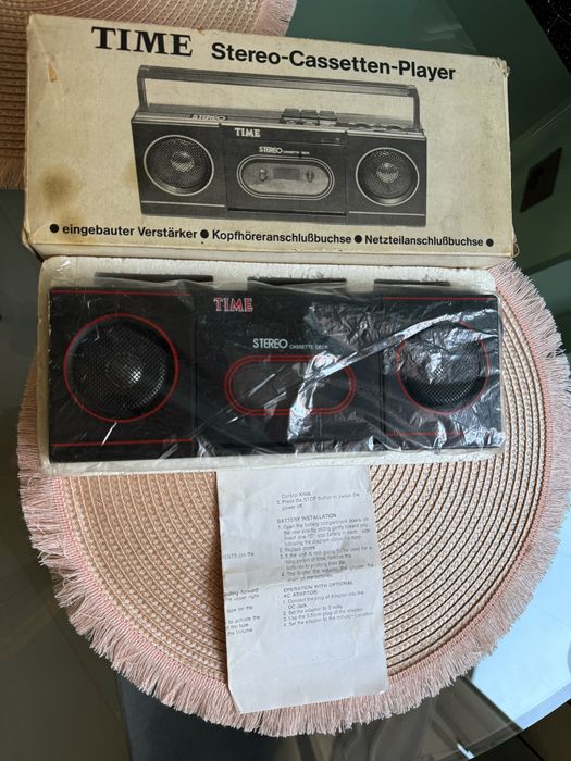 Retro Walkman uszkodzony