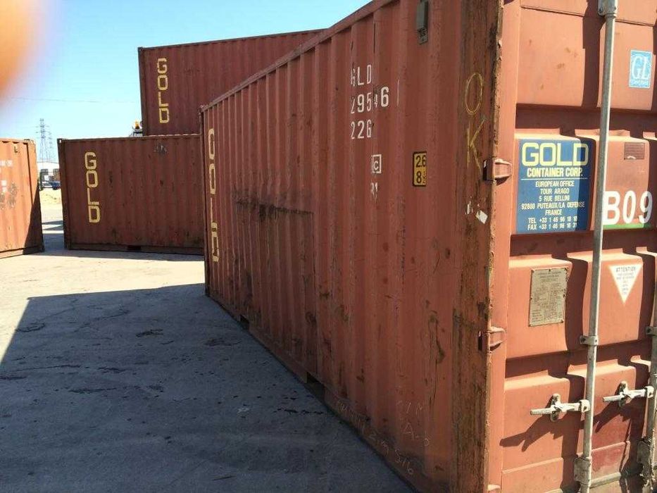 Kontener morski magazynowy budowlany 20 DV używany – TS-CONT