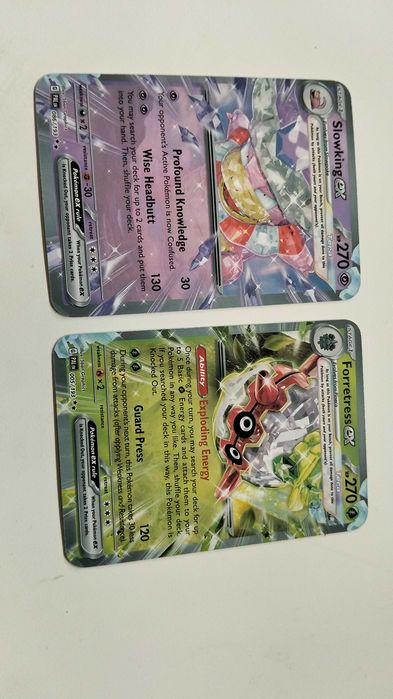 Conjunto de 8 cartas EX de Pokémon