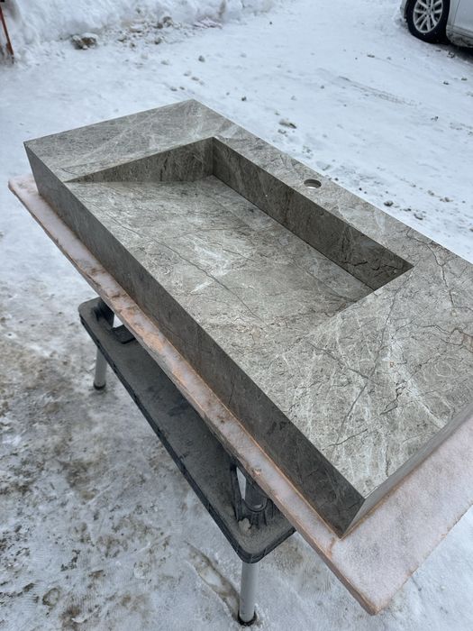 Виготовлення умивальників (раковин) з керамограніту