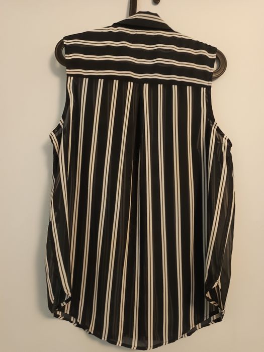 Mgiełka koszula z kołnierzykiem