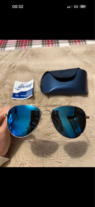 Óculos de sol com lentes azuis Loring