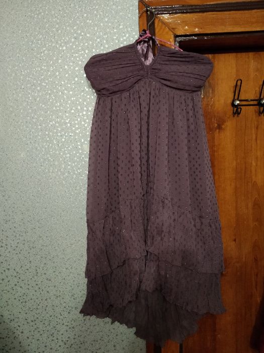 Платье-сарафан летнее  блестящее