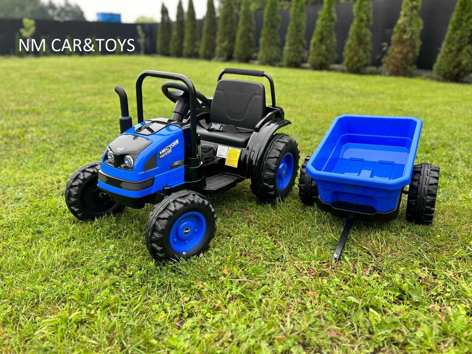 TRAKTOR Hector Ciągnik Przyczepka pojazd samochód Auto na akumulator