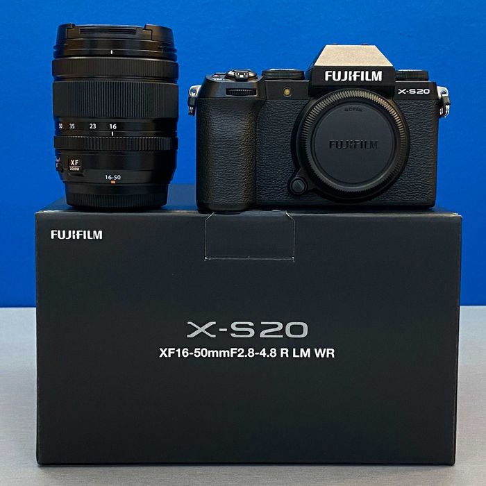 Fujifilm X-S20 (26.1MP) + XF 16-50mm f/2.8-4.8 R LM WR | NOVA | 3 ANOS DE GARANTIA