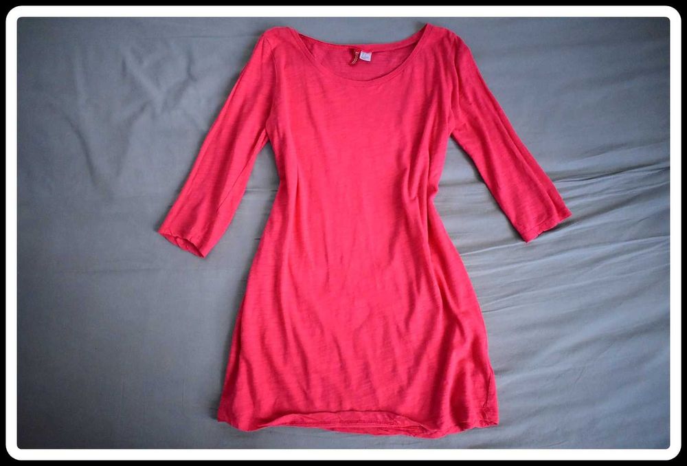 H&M prosta krótka sukienka tunika 38 M