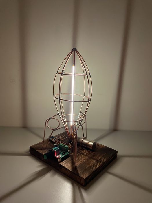 Led нічник світильник ʼракетаʼ