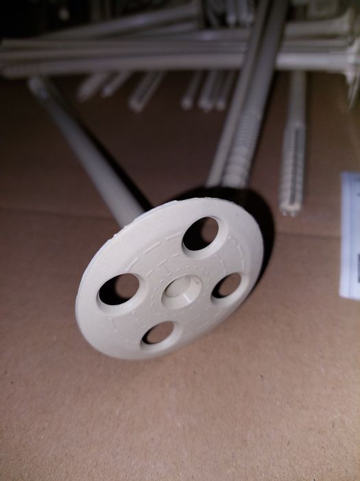 Kołki, dyble, kotwy do styropianu, 10 x 220, 100szt.