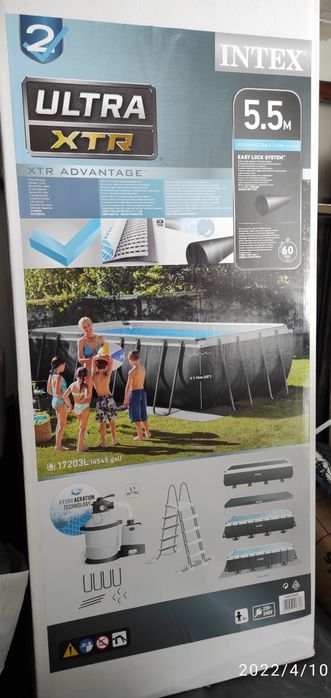 Piscina Nova na embalagem- Ultra XTR Frame 549x274x132 cm + Ofertas