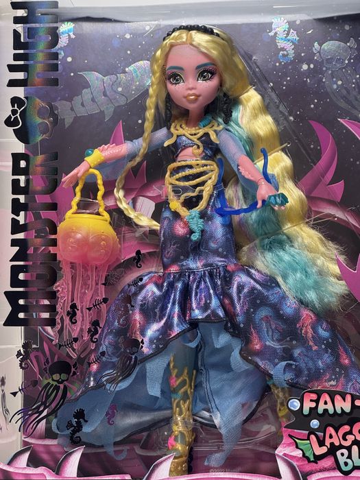Лагуна Монстер хай колекційна лялька Fan-Sea Lagoona Blue
