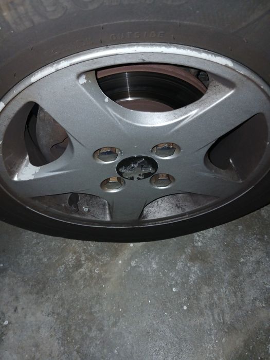 Tampa de jante Peugeot 206