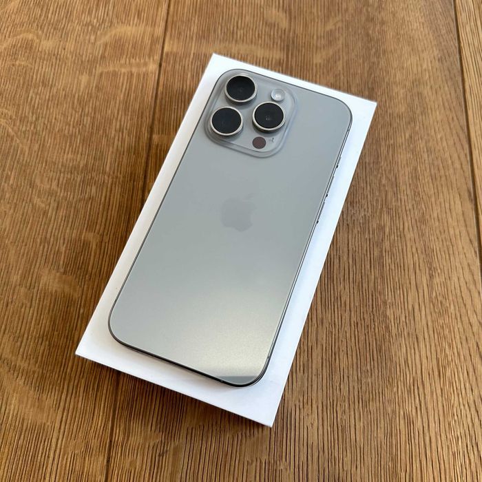  iPhone 15 Pro 128GB Natural Titanium Gwarancja ROK Bateria 100% Idealny Kielce