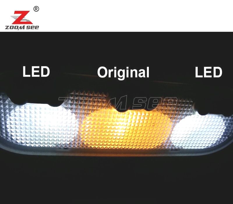 KIT COMPLETO DE 23 LÂMPADAS LED INTERIOR 06-14 RENAULT ESPACE 4 IV MK4