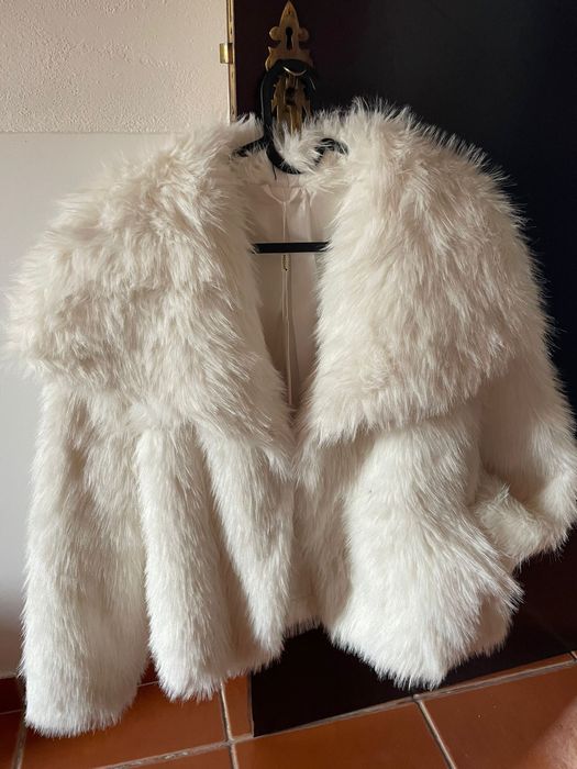 Casaco de pelo perola