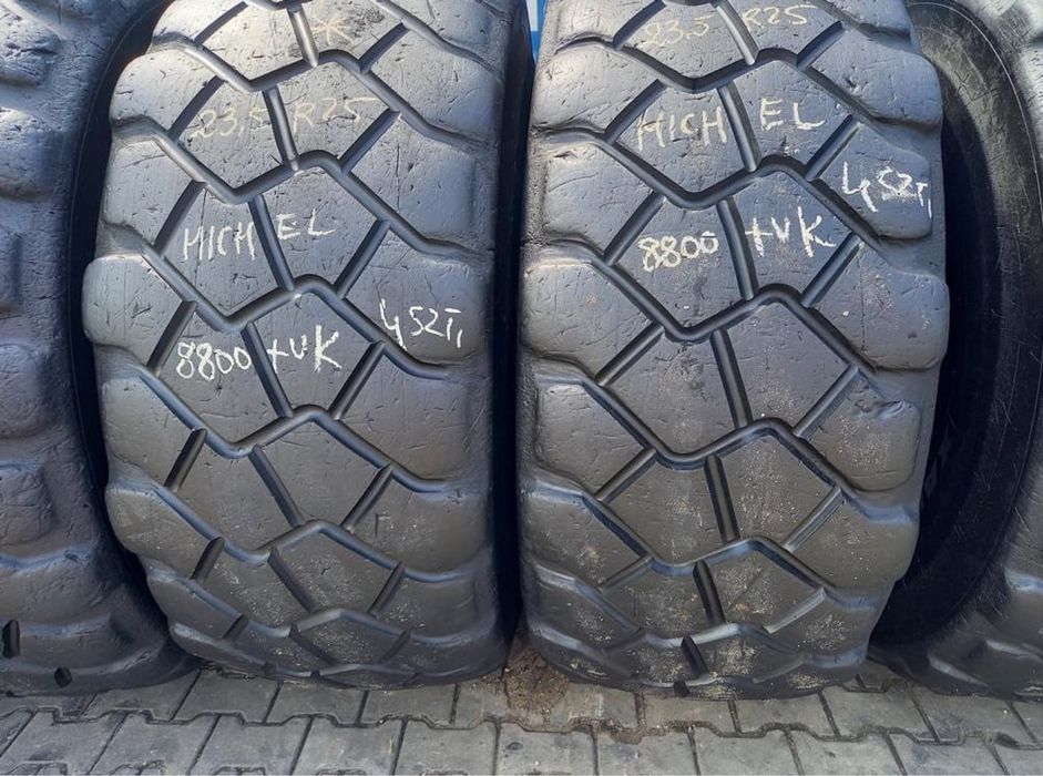 Шини б/у Michelin XADN+ 23.5R25 185B E-3