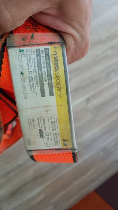 Arnês de segurança 2 corda 30metros
